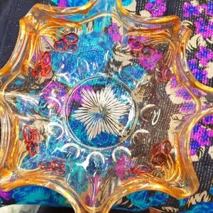 Vintage Art Glass Bowl